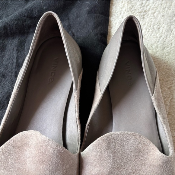 VINCE
Marley Suede & Leather Loafer Flats - Picture 4 of 12